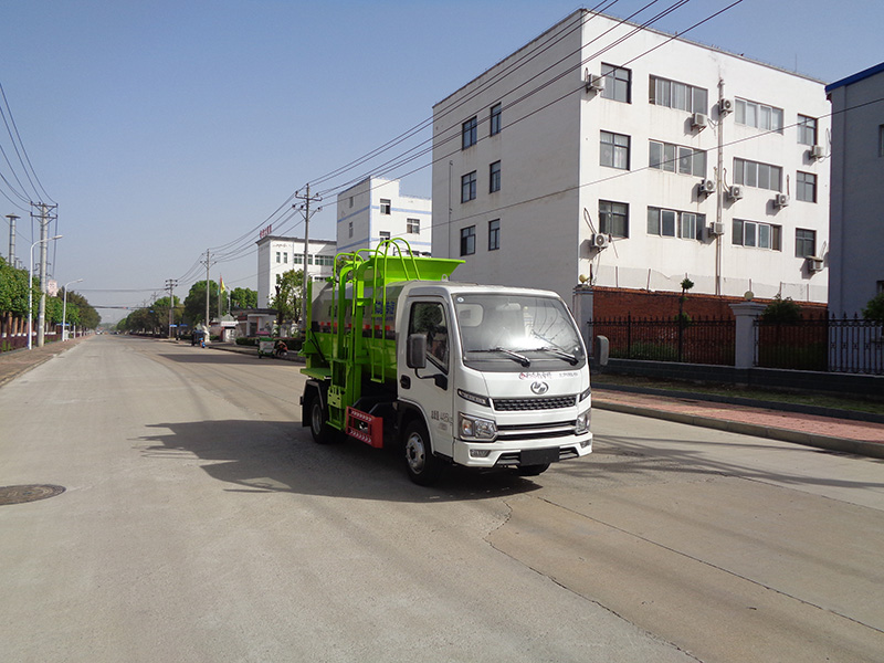 XZL5040ZZZBEV型純電動自裝卸式垃圾車